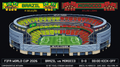 Brazil vs Morocco – New York | World Cup 2026 Pixel Art Poster